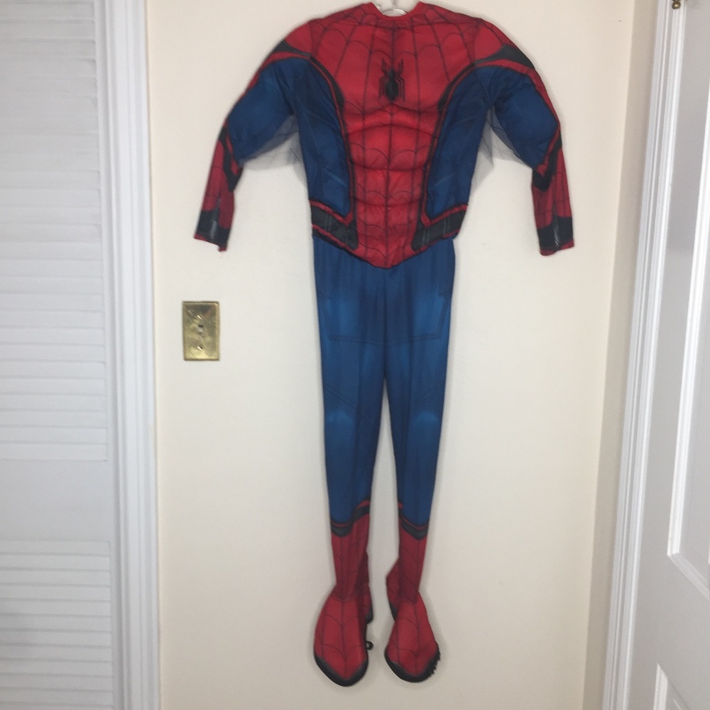 Spiderman Boys Sz/ Medium Costume with Padding